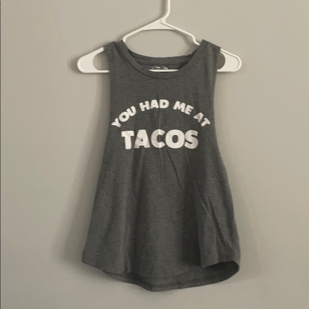 Gray Graphic Tank (M)